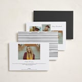 "Alignment" - Graduation Announcements in Onyx by Ashley DeMeyere - Back of Card Options