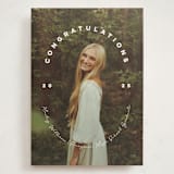 "Circlet" - Graduation Announcements in Powder by Ellis - Front