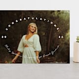 "Circlet" - Graduation Announcements in Powder by Ellis - Front