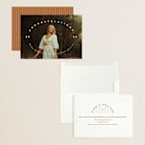 "Circlet" - Graduation Announcements in Powder by Ellis - Assembled