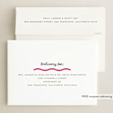 "wavy border" - Graduation Announcements in Bubblegum by Emily Sabol Goss - FREE Recipient Addressing
