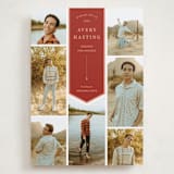 "graduate's stole" - Graduation Announcements in Cardinal by elena diaz - Front