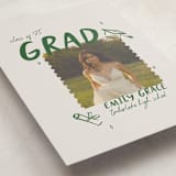 "Playful" - Graduation Announcements in Avocado by Vera Lim - Detail