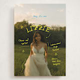 "Funtime" - Graduation Announcements in Lemon by Helena Vitto - Front