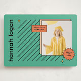 "Fun Grad" - Graduation Announcements in Mint by Chryssi Tsoupanarias - Front