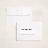 "Bold Headline" - Graduation Announcements in Midnight by Emily Sabol Goss - FREE Recipient Addressing