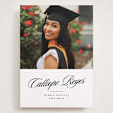 "Most Classic" - Graduation Announcements in Newspaper by Lea Delaveris - Front