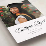 "Most Classic" - Graduation Announcements in Newspaper by Lea Delaveris - Detail