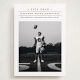 "Modern Grid" - Graduation Announcements in Golden by Erica Krystek - Front