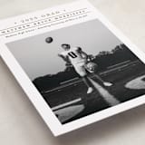 "Modern Grid" - Graduation Announcements in Golden by Erica Krystek - Detail