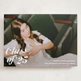 "Class Dismissed" - Graduation Announcements in Ink by Megan Davis - Front