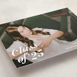 "Class Dismissed" - Graduation Announcements in Ink by Megan Davis - Detail
