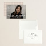 "Modern Crest" - Graduation Announcements in Clouds by Owl and Toad - Assembled