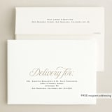 "Legato" - Graduation Announcements in Crisp Linen by Erin L. Wilson - FREE Recipient Addressing