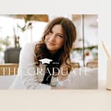 "Placement" - Graduation Announcements in Paper by Michelle Taylor - Front