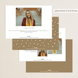 "Details" - Graduation Announcements in Cloud by Susan Asbill - Back of Card Options