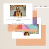 "candy rainbow" - Graduation Announcements in Petal by Carrie Moradi - Back of Card Options