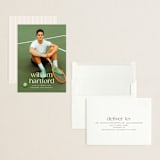 "Hartford" - Graduation Announcements in Silk by Ellen Schlegelmilch - Assembled