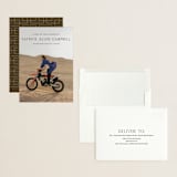 "Simply" - Graduation Announcements in Chocolate by Lisa Assenmacher - Assembled