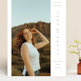 "Bright Horizon" - Graduation Announcements in Fawn by AK Graphics - Front