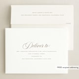 "Modern Curves" - Graduation Announcements in Almond by Morgan Kendall - FREE Recipient Addressing