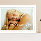 "Structural" - Graduation Announcements in Snowdrop by Snow and Ivy - Front