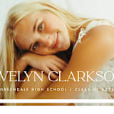 "Structural" - Graduation Announcements in Snowdrop by Snow and Ivy - Detail