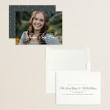 "With a flourish" - Graduation Announcements in Salt by Lea Delaveris - Assembled