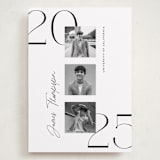 "Stacked" - Graduation Announcements in Ivory by Monika Torun - Front