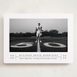 "Modern Grid" - Graduation Announcements in Golden by Erica Krystek - Front