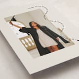 "Celebra" - Graduation Announcements in Nero by Pati Cascino - Detail