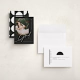 "Theatric" - Graduation Announcements in Midnight by Christie Garcia - Assembled