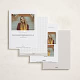 "The Cover" - Graduation Announcements in Mist by Gwen Bedat - Back of Card Options