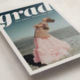 "The Cover" - Graduation Announcements in Mist by Gwen Bedat - Detail