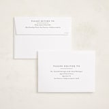 "Modern striped frame" - Graduation Announcements in Noir by Jackie Crawford - FREE Recipient Addressing