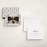 "Celebratory Frame" - Graduation Announcements in Linen by Ana de Sousa - Assembled