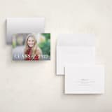 "Timeless Grad" - Graduation Announcements in Pebble by Katy Shen - Assembled