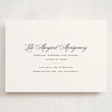 "Cannes" - Graduation Announcements in Pearl by Megan Davis - Front