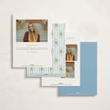 "Scripted" - Graduation Announcements in Capri by Creo Study - Back of Card Options