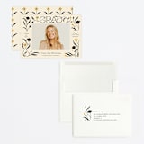 "Grad Florals" - Graduation Announcements in Cream by Morgan Ramberg - Assembled