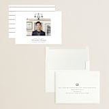 "Scales of Justice" - Graduation Announcements in Ink by Hudson meet Rose - Assembled