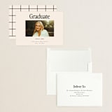 "Persistence" - Graduation Announcements in Cream by Nazia Hyder - Assembled