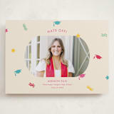 "Confetti Drop" - Graduation Announcements in Multi by Megan Cash - Front