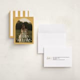 "In Vogue" - Graduation Announcements in Sunshine by Robert and Stella - Assembled