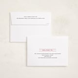 "Team Grad" - Graduation Announcements in Cherry by Louise Kay - FREE Recipient Addressing