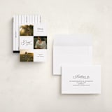 "Checked" - Graduation Announcements in Cotton by Kate Ahn - Assembled