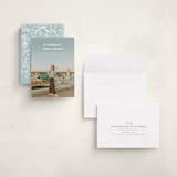 "Handwritten Stack" - Graduation Announcements in Snow by Stephanie Heinrich Godbout - Assembled
