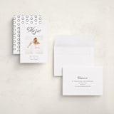 "Minimal Flourish" - Graduation Announcements in Noir by AK Graphics - Assembled