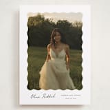 "r e f l e c t i o n" - Graduation Announcements in Charcoal by Sara Hicks Malone - Front