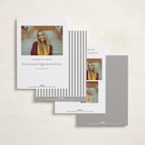 "next stop" - Graduation Announcements in Pearl by Sara Hicks Malone - Back of Card Options